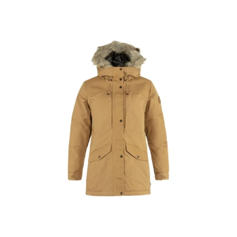 Fjallraven Down Jacket Women's Light Brown-0