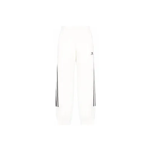 Balenciaga SS22 Knitted Sports Pants Women's White