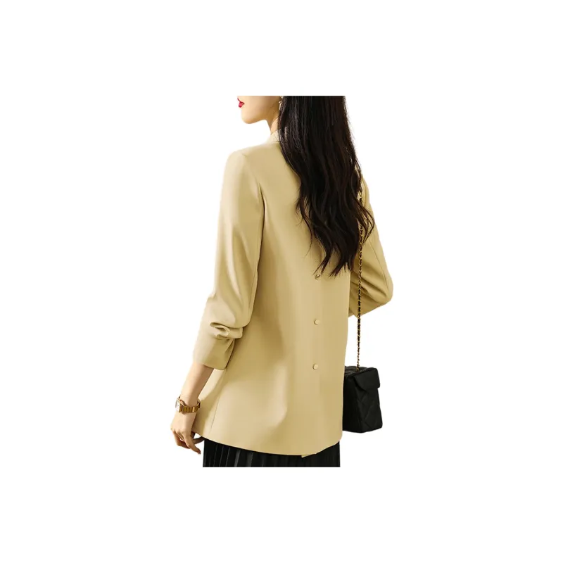 Wbwq Business Suit Women's Yellow-0