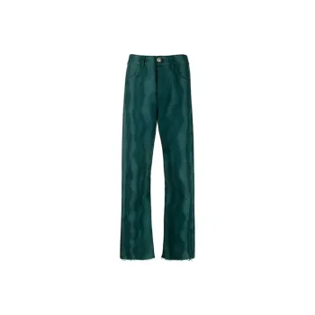 JIL SANDER Knitted Sweatpants Women's Green