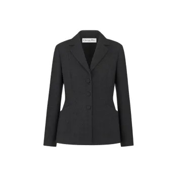 DIOR FW24 Business Suits Coats Women's Black