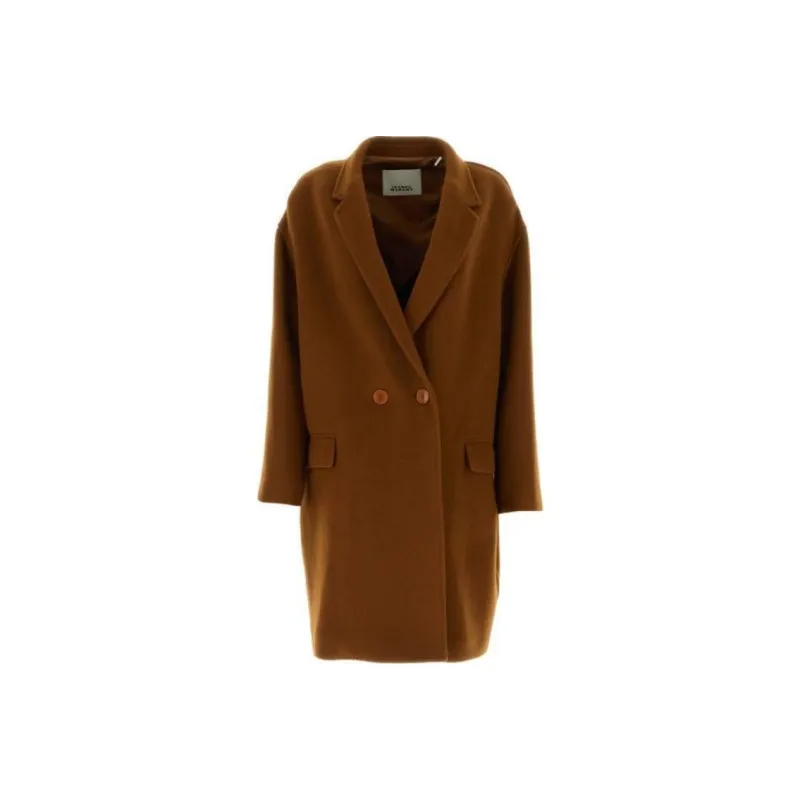 ISABEL MARANT Double Breasted Long Sleeved Coat-0