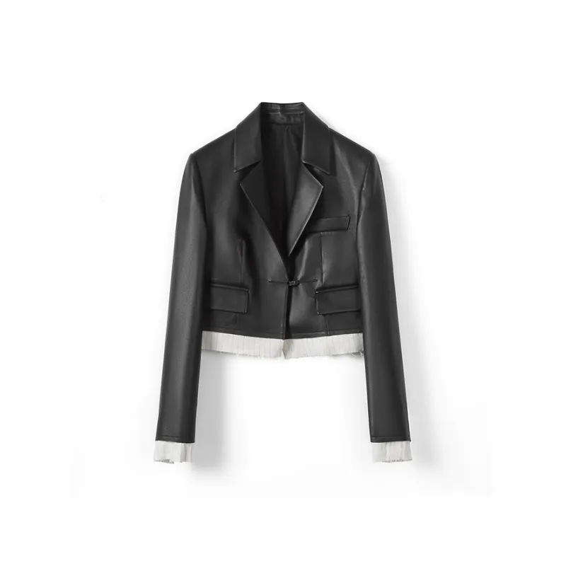 SINBOS Leather Jackets Women's-0