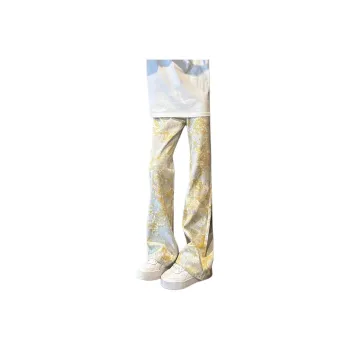 DUATOGE Jeans Men Gold 