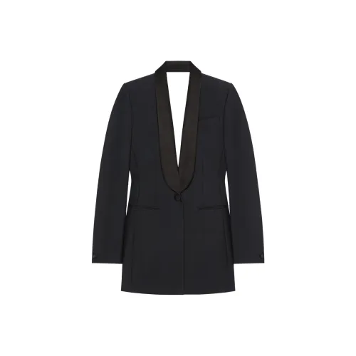 Givenchy 4G Pattern Draped Blazer