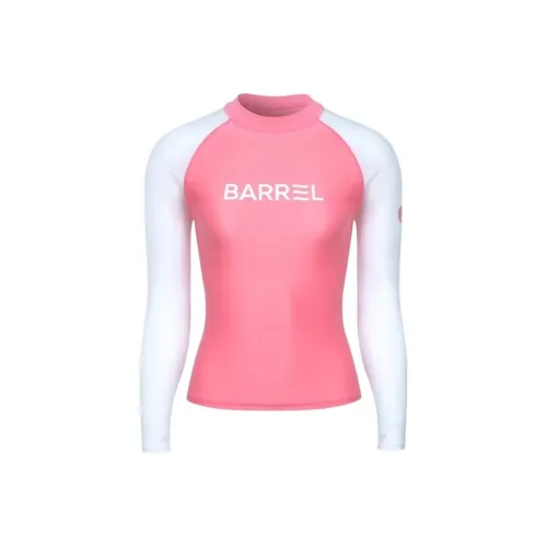 BARREL Sun Protection Clothing Women's Pink White