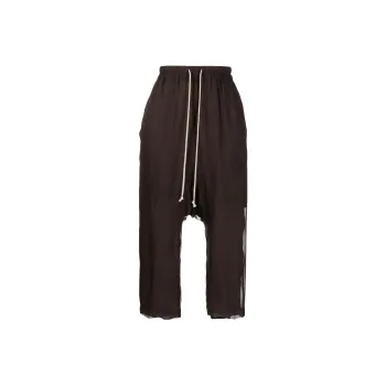 RICK OWENS Casual Pants Women's Burgundy