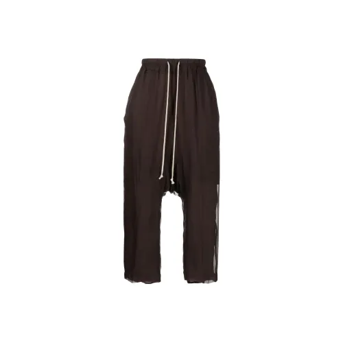 RICK OWENS Casual Pants Women's Burgundy