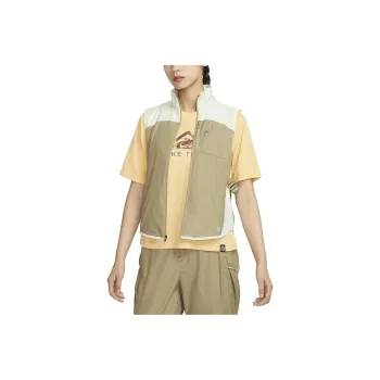 Nike Vests Women's Olive Green