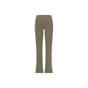 Skims COTTON JERSEY FOLDOVER PANT Casual Pants Women's ARMY/Army Green