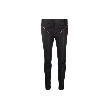 Givenchy Pants In Leather With Zip Details 'Black'