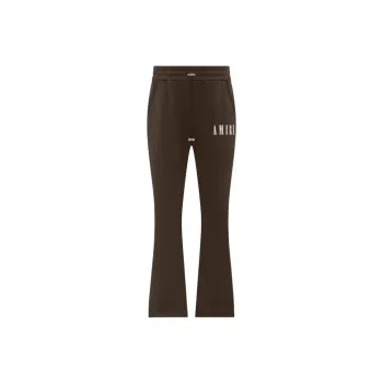 AMIRI Core Logo Flare Sweatpant Casual Pants Women's Brown