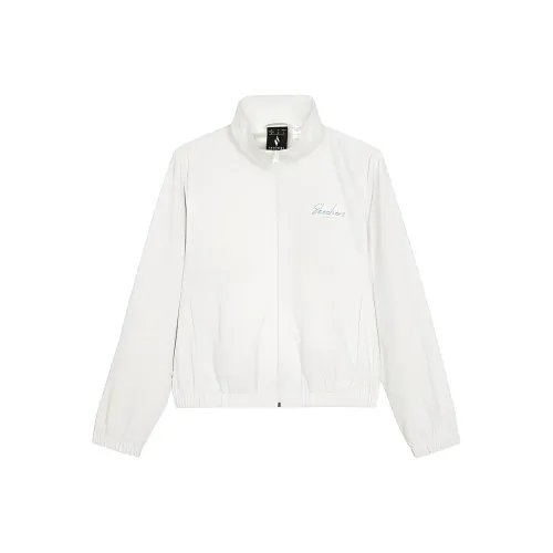 Skechers Trench Coat Women's Marshmallow White