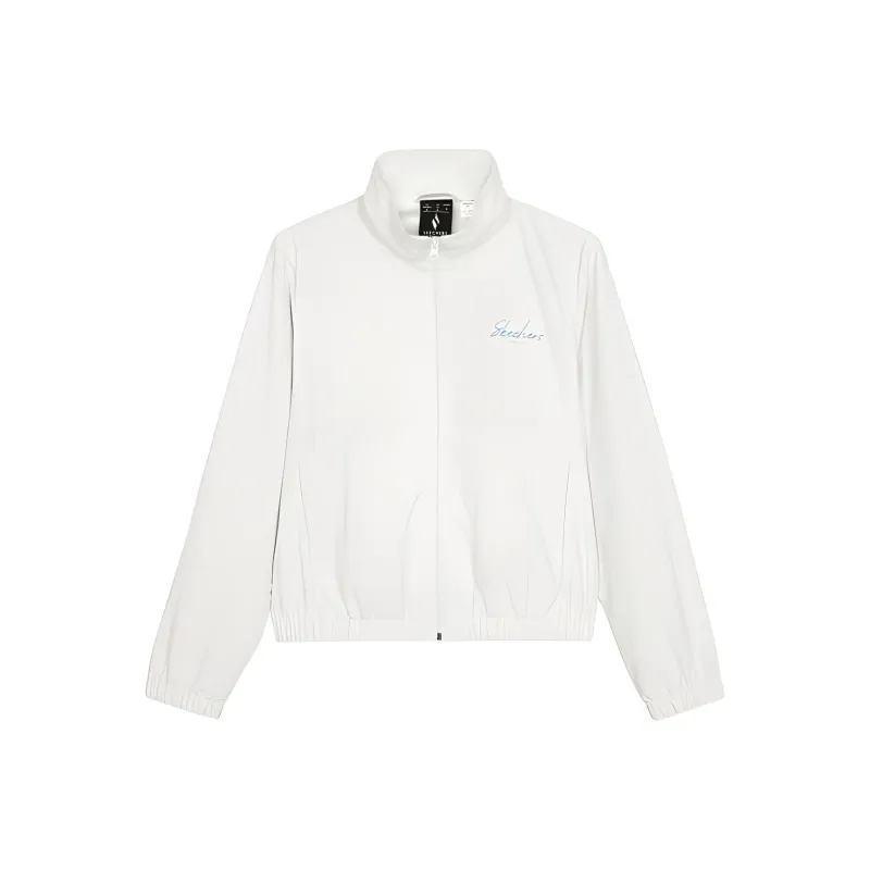 Skechers Trench Coat Women's Marshmallow White-0