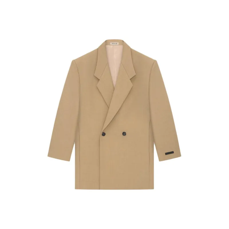 Fear Of God SS24 Season 8 Collection Heavy Twill California Blazer Business Suit Women's Sand Dune/Dune-0