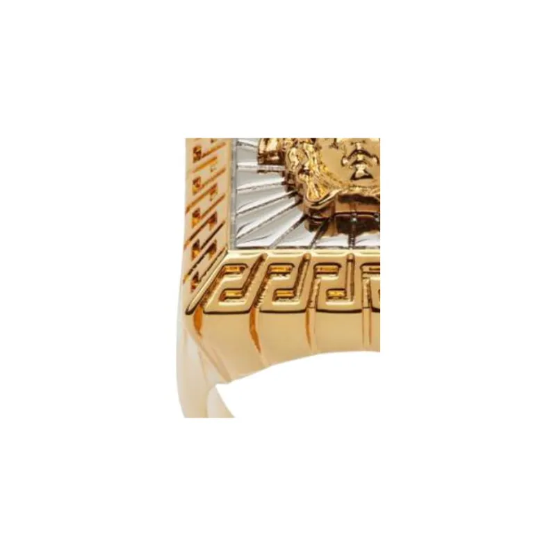 FANSIZHE Palladium Rings Men's Gold-1