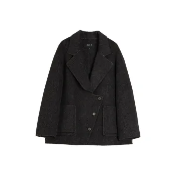ELLE Coats Women's Dark Gray