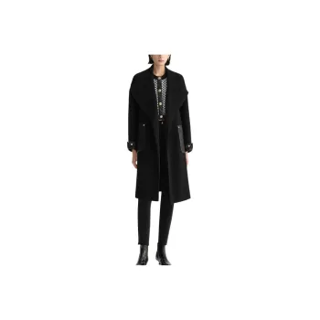KARL LAGERFELD FW23 Coats Women's Black
