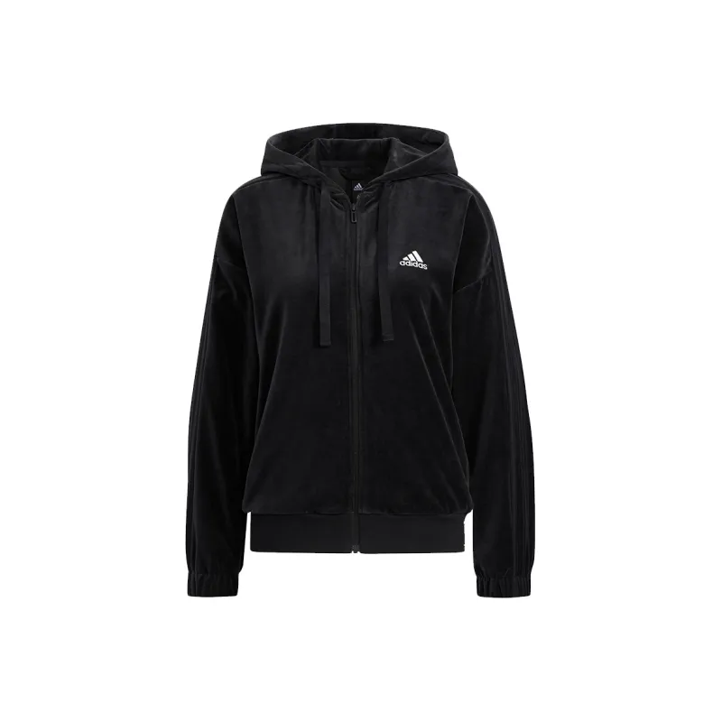 Adidas Velvet feel Coat Women's Black-0