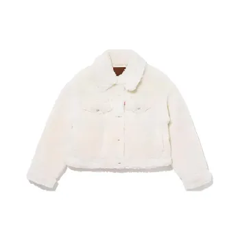 Levis Velvet Jackets Women's White
