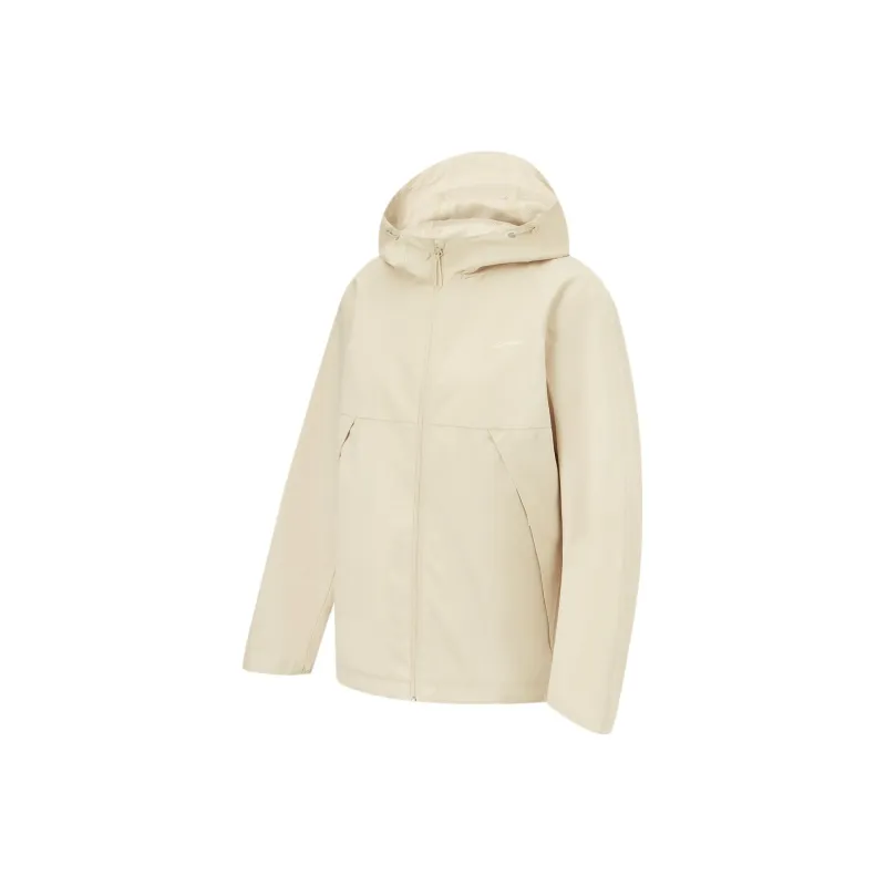 LiNing Fitness Series Trench Coat Women's Sand Gravel Gray-0