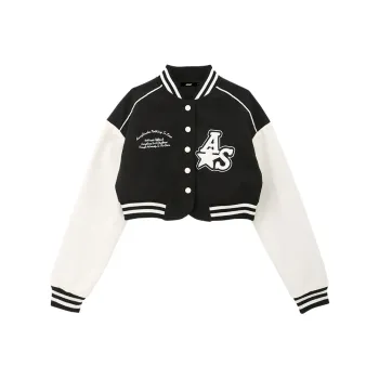 ASWZ Cropped Coats Women's Black