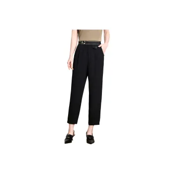 FENHONGMALI Casual Pants Women's Black