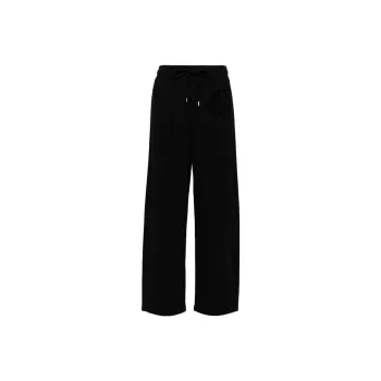 Stella McCartney S Wave Drawstring Wide Leg Pants