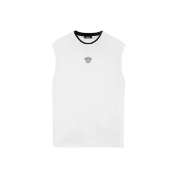 VERSACE Medusa embroidered Tank Top