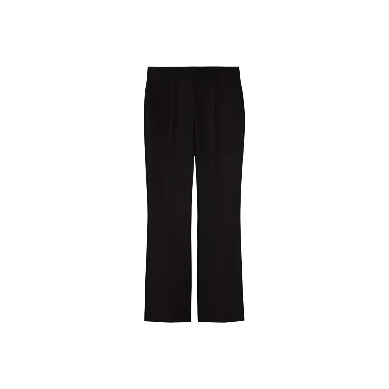 GUCCI Logo Embroidered Bootcut Leg Trousers-0