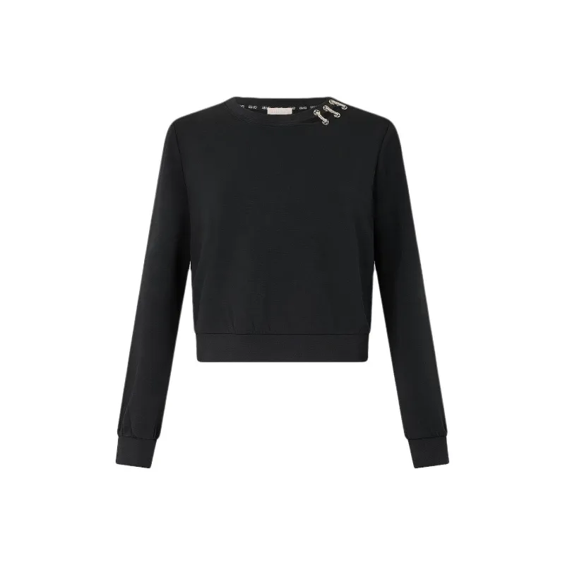 LIU·JO Crystal-embellished Sweatshirt-0