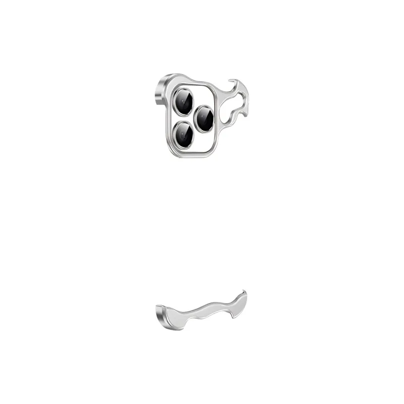 Wei Xin Metal Shaped Corner Pad Phone Cases Compatible With IPhone 16/15 Pro Max/Apple 13/14 Pro/Max-1