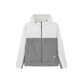 Anta x ZHONGGUOGUOJIADILI,LIANMINGKUAN Outdoor Collection Sun Protection Clothing Women's Dark Jade Green/Jade Gray