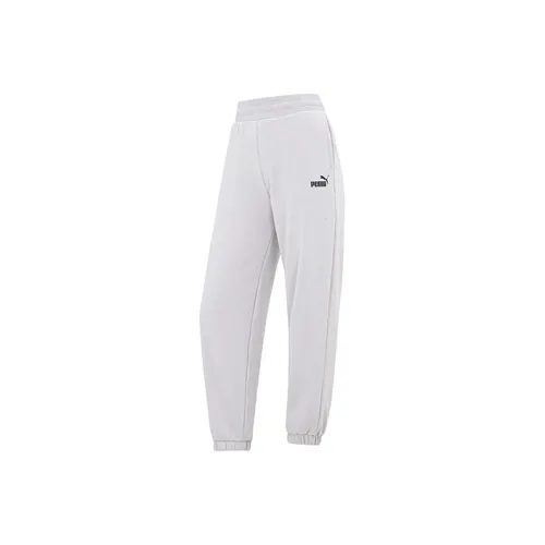 PUMA Knitted Sweatpants Women's Gray