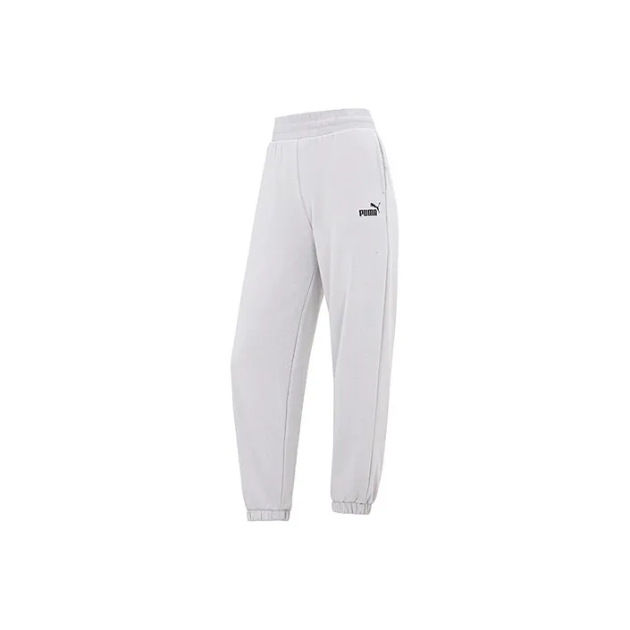 PUMA Knitted Sweatpants Women's Gray-0