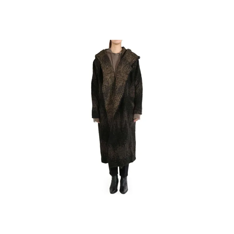 UMA WANG FW24 Coats Women's Black/Multicolor-0