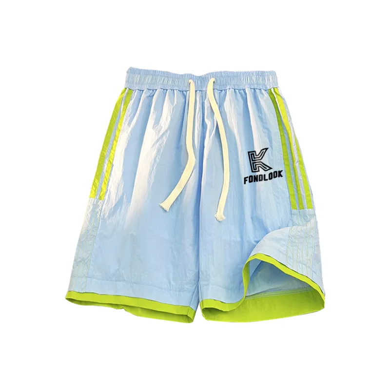 FONDLOOK Casual Shorts Unisex-14