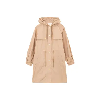 MICHAEL KORS Trench Coat Women's Khaki