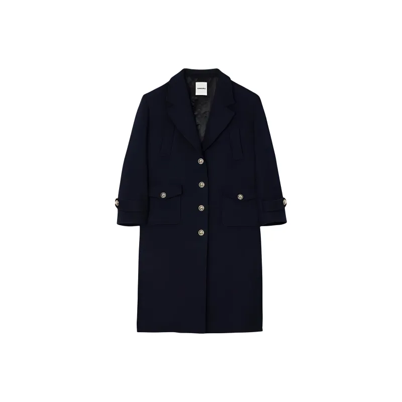 Sandro Single breasted Coat-0