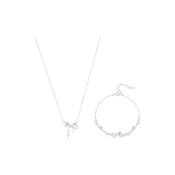 TRUE ME Glass Cat Eye Necklaces Women's