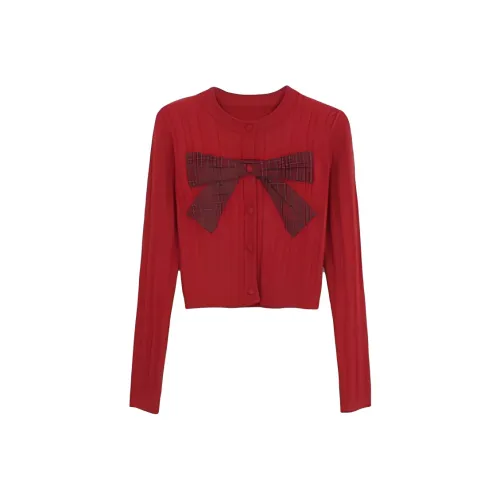 WEEKEND HUB Knitwear Women's Red