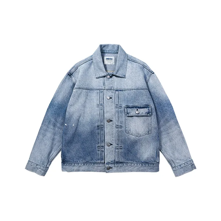Prth Promethean Denim Jackets Women's Light Blue-0