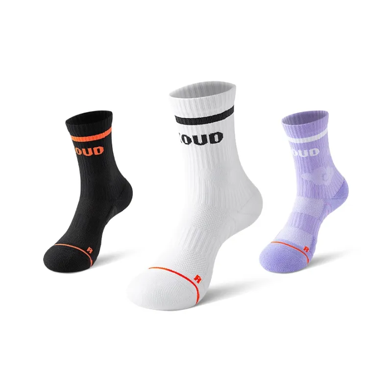 Taste The Color Mid Calf Socks Women's 3 Pack-5