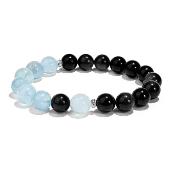 PUTUOSHANWENCHUANG Obsidian Bracelets Unisex