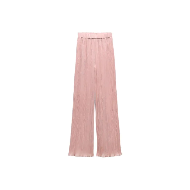 ZARA Casual Pants Women's Pink-0