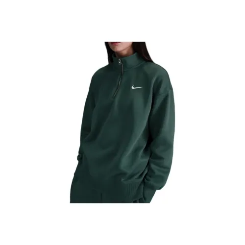 Nike Clothing Sweatshirts Women's Green
