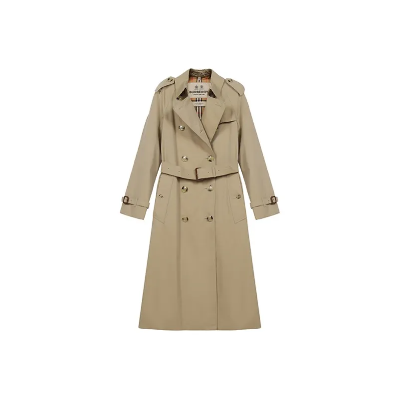Burberry Trench Coat Women's Honey-0