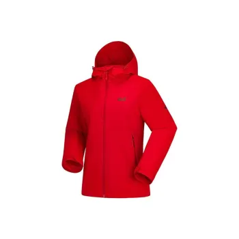 Jack Wolfskin Outdoor Hiking Warm Windbreaker Jacket Women's