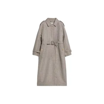MaxMara Trench Coats Women's Gray
