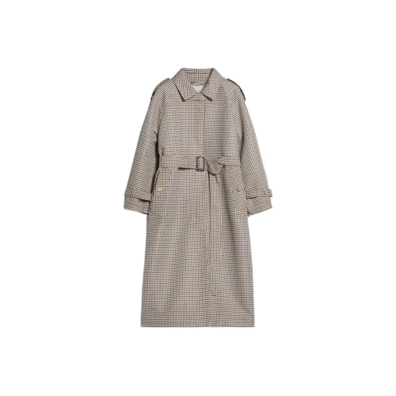 MaxMara Trench Coats Women's Gray-0